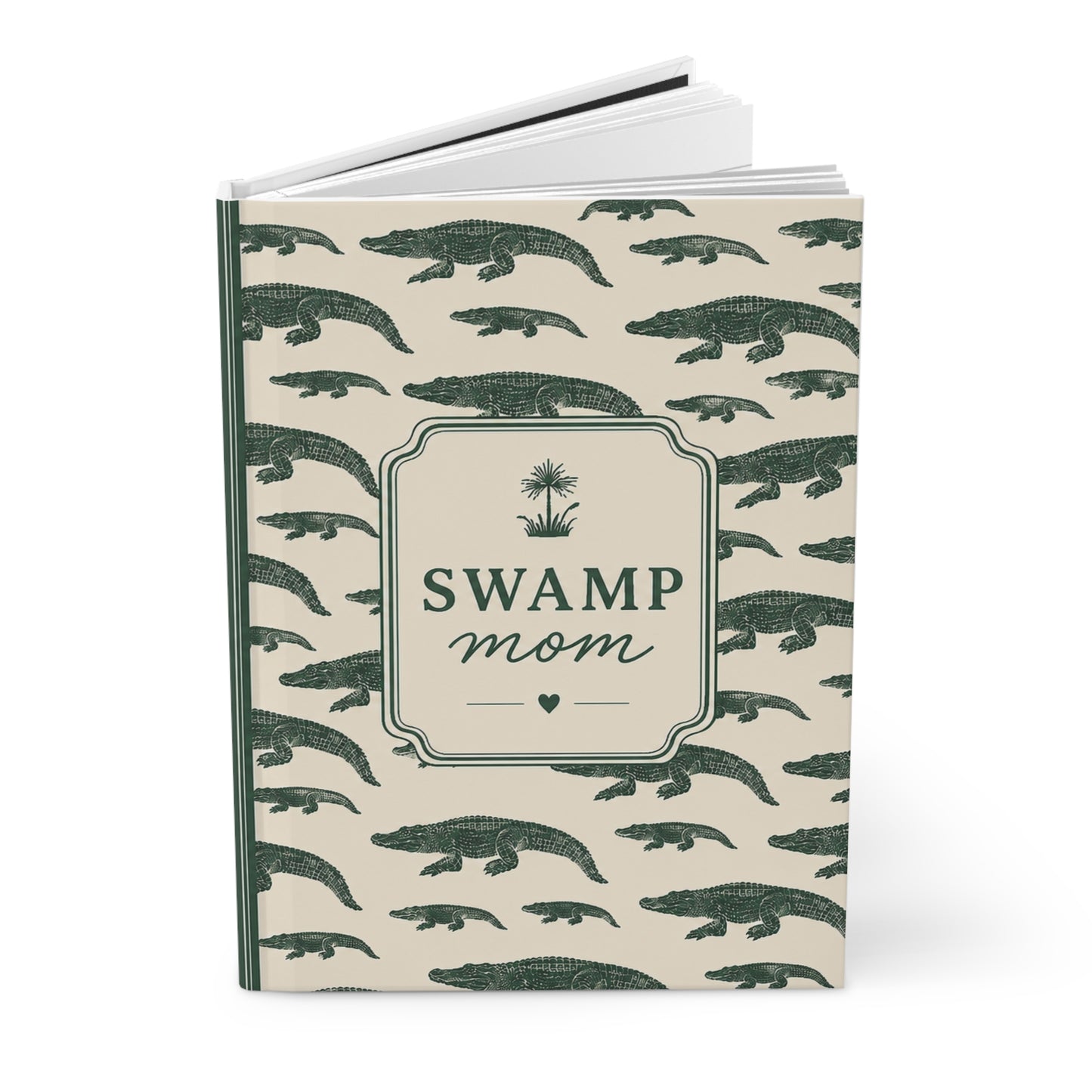 Swamp Mom Journal — Vintage Florida Alligator Hardcover