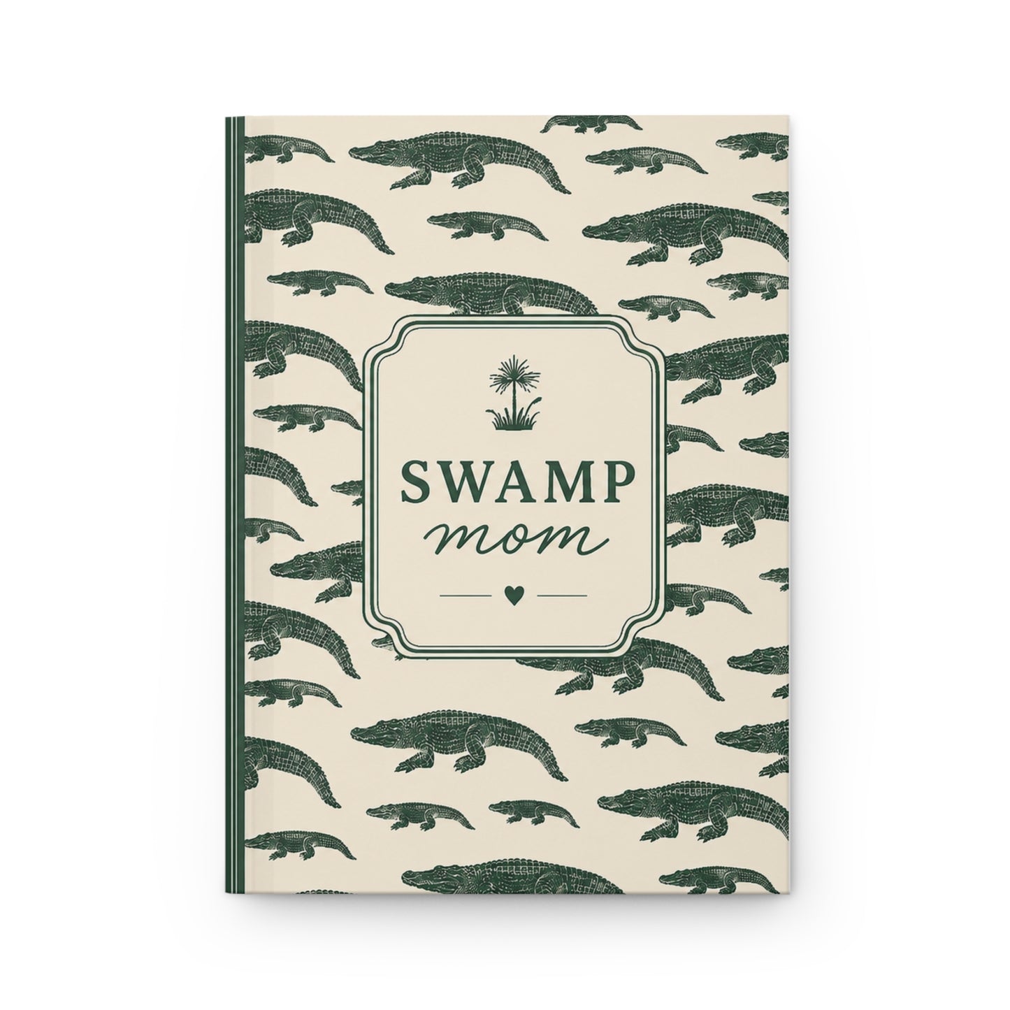 Swamp Mom Journal — Vintage Florida Alligator Hardcover